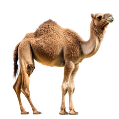 Camel standing proudly in natural pose