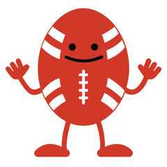 the vollyball has hands feet eyes and ears