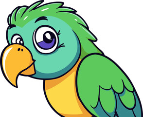 parrot item vector art