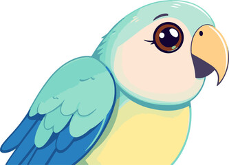 parrot item vector art