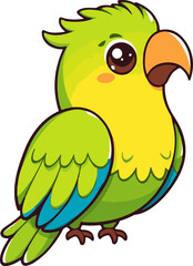 parrot item vector art
