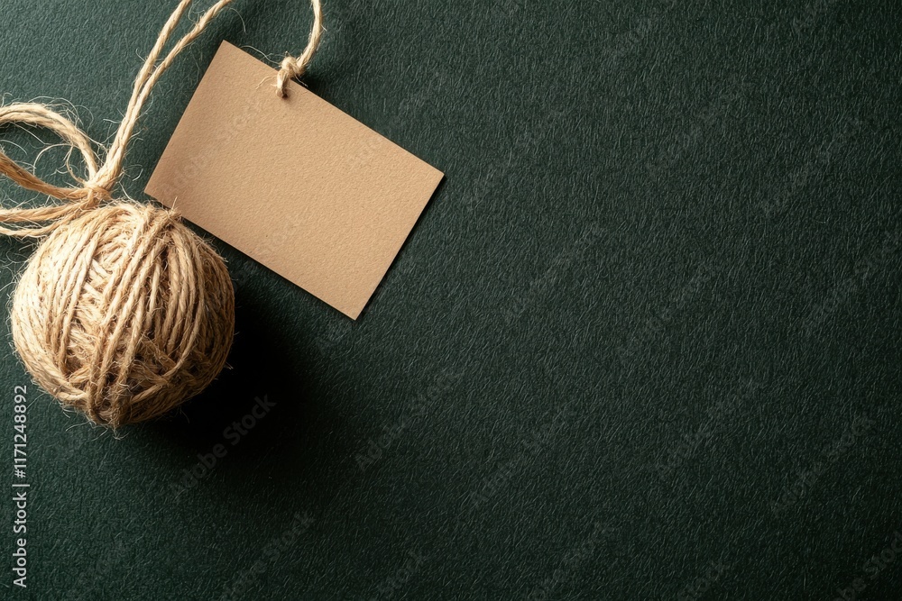 Poster crafting string-themed merchandise layouts on blank space studio workspace visual content creative e