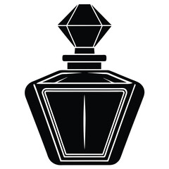 perfume bottle vector illustration