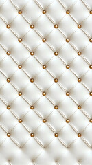 White Leather Upholstery Texture Background for Design.