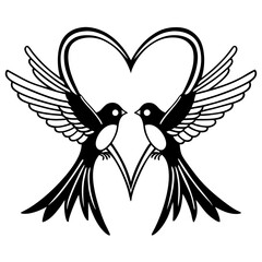 heart with wings