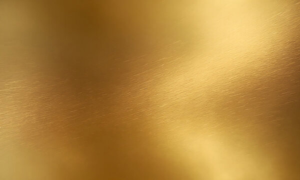 Shiny Gold Metal Surface - Textured Wallpaper Design