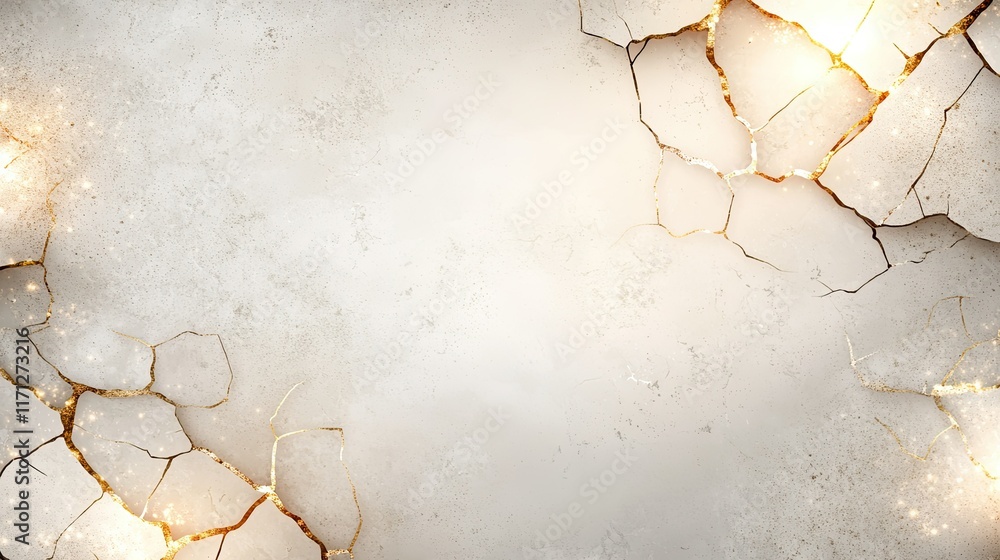 Poster stylish gold leaf textured backdrop ideal for adding a luxurious touch to any design or logo placeme