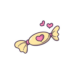 Hand Draw Valentines Day Illustrations
