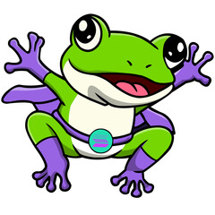 frog illustration
