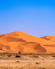 Tadrart Rouge, meaning Red Mountain, a mountain range in southeastern Algeria, part of the Algerian...