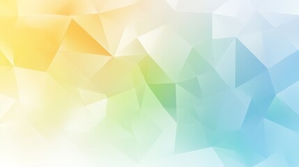 Obraz premium A soft, colorful abstract background featuring geometric shapes in pastel hues.