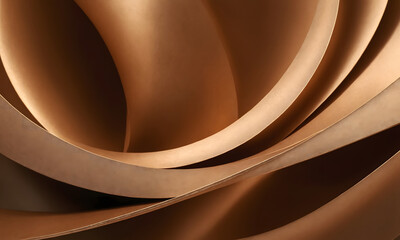 bronze metallic texture with waves