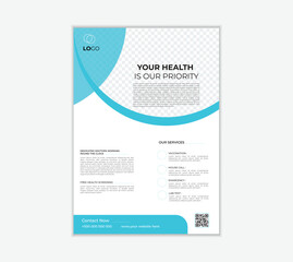 Corporate Professional Modern Minimalist Creative Medical Flayer Design