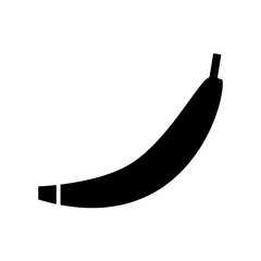 banana glyph icon