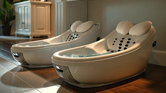 This Discover innovative spa technologies that enhance personal wellness and relaxation at home. Foot bath