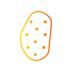 potato gradient icon