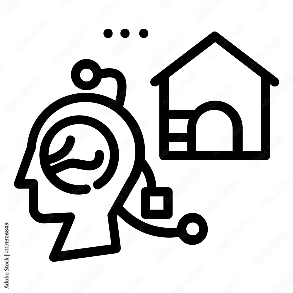 Poster user interface and clock icon