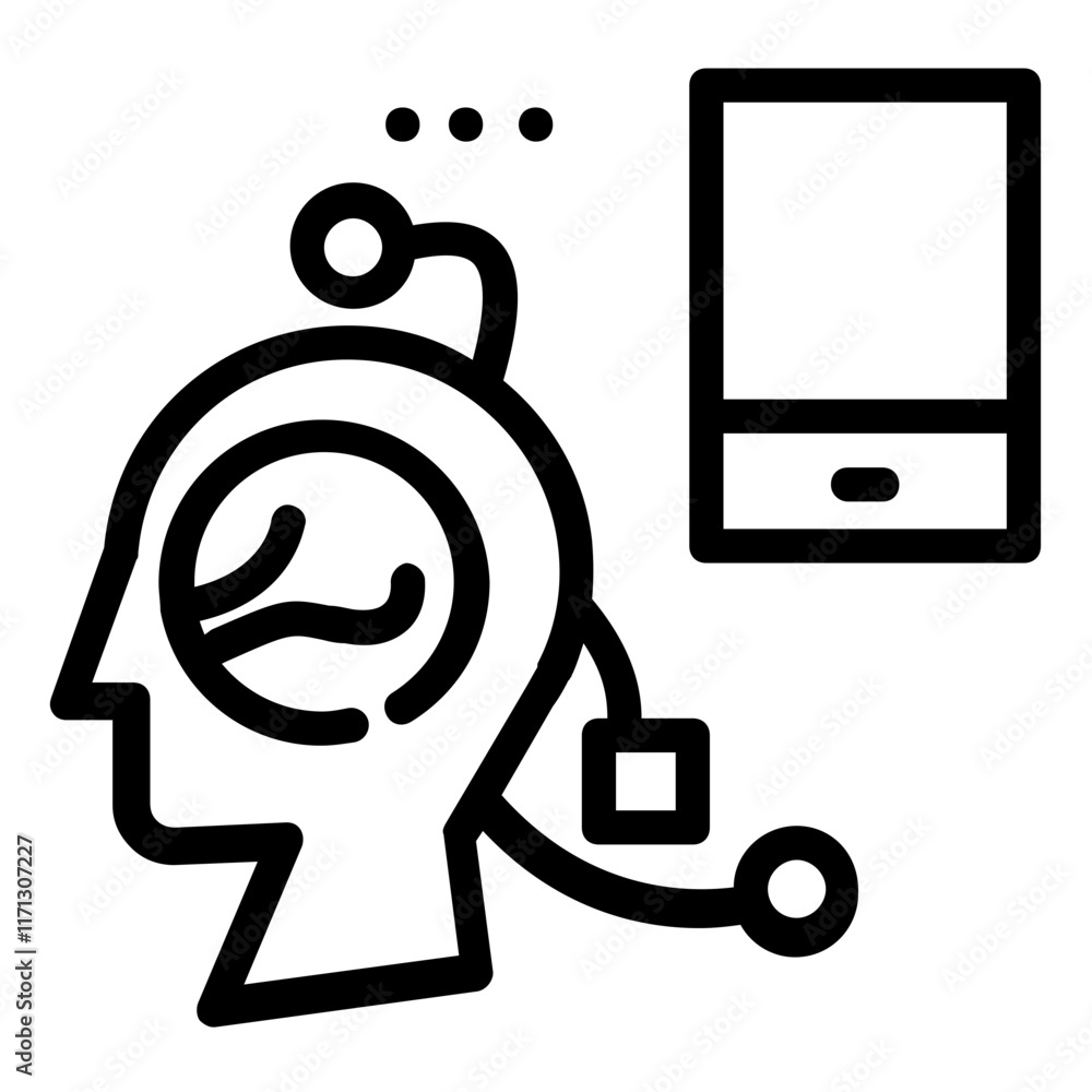 Poster user interface and clock icon