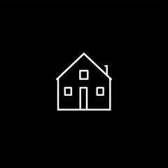 house home roof logo vector icon design