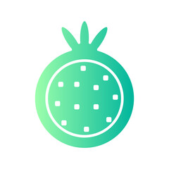 pomegranate gradient icon