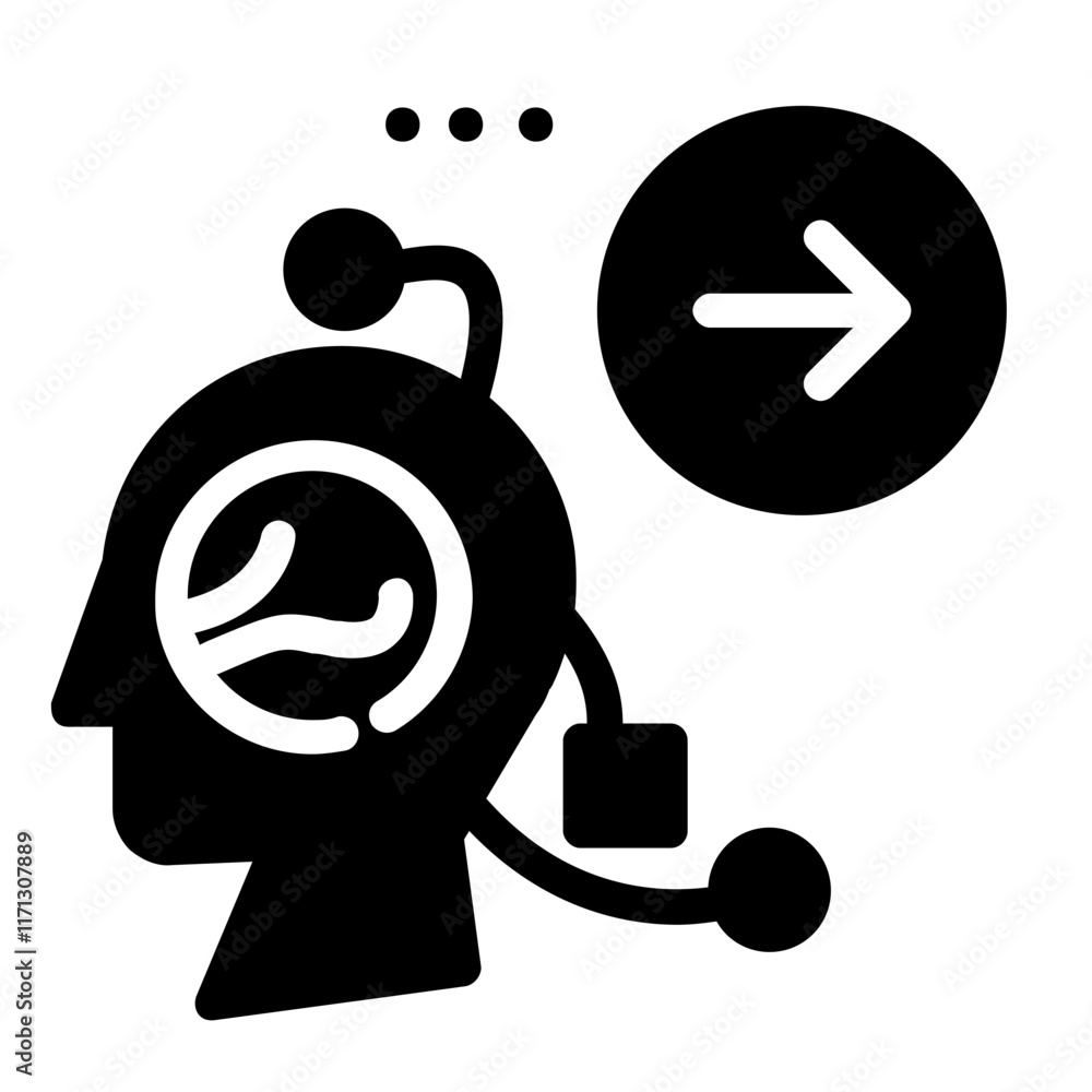 Poster user interface and clock icon