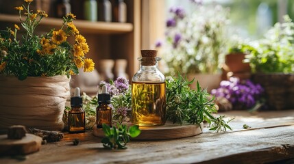 A holistic healer using essential oils for natural health and healing.