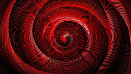 black and red summary vortex spiral wallpaper with hypnotic optical illusion effects features concentric lines and a dynamic rotating heritage