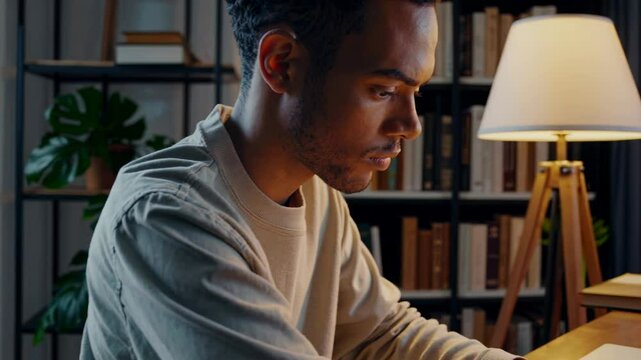 Introspective Expression During Office Work