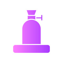Obraz premium cylinder gradient icon