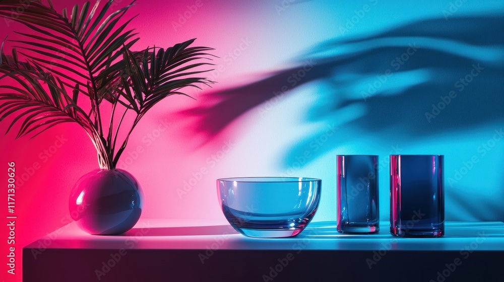 Poster a sleek product displayed with highlighted features in a comparative format.