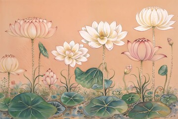 allover design and abstract ajrak designs for create saree dress for print