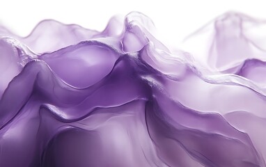 Abstract purple flowing fabric texture.