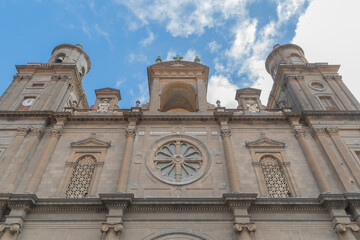 Cathédrale de Santa Ana dans le quartier de la Vegueta à Las Palmas Gran Canaria, Canaries.