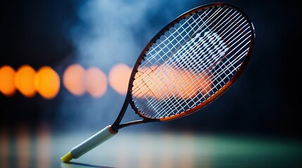 Tennis Racket Under the Spotlight