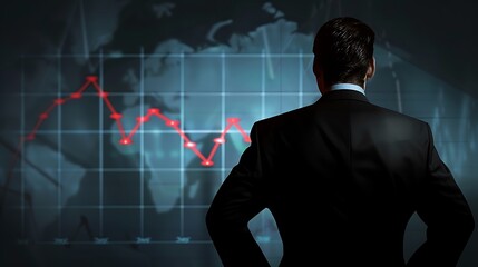 A person interacting with a futuristic digital interface or holographic display. They appear focused, wearing glasses, and using a stylus or touch gestures to interact with the circular graphical elem