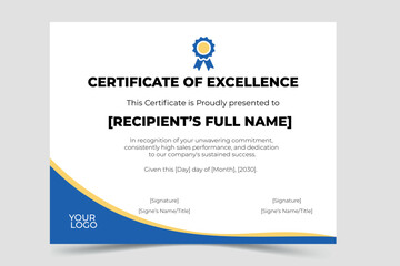 Innovative and Artistic Certificate Design