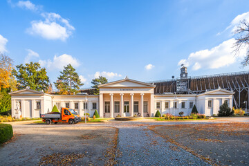 Kuranlage, Bad Salzelmen, Schönebeck, Sachsen Anhalt, Deutschland 