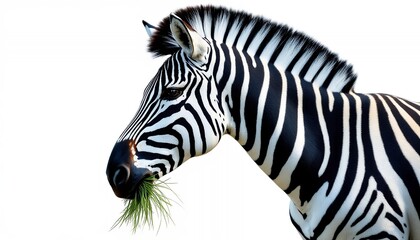 Stripes of the Savanna: A Majestic Zebra Portrait