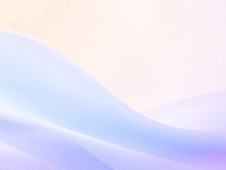 Dreamy pastel abstract background with smooth gradients and flowing shapes, offering a soothing and modern aesthetic for creative projects. Generative AI