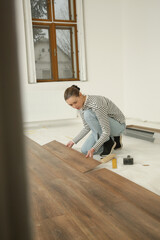 Step by step of laminate flooring installation	