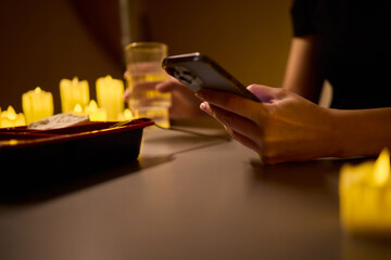 Experience a serene ambiance created by a combination of candlelight and advanced technology