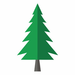 pine silhouette vector illustrator