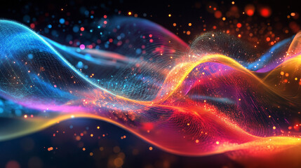 Fototapeta premium Abstract light background