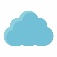 cloud silhouette vector illustrator
