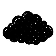 cloud silhouette vector illustrator