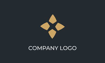 Obraz premium Abstract Logo Design with Engaging Patterns for Memorable Branding 