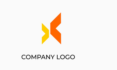 Abstract Logo Design with Futuristic Features for AI and Robotics Companies
