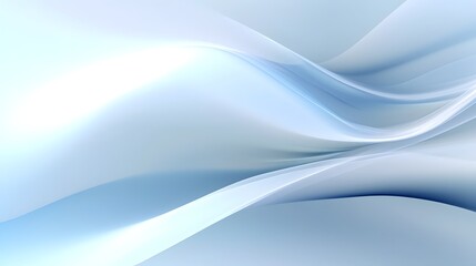 Serene Pastel Wave Minimalist Abstract Digital Background with Soft Blur and Subtle Shine