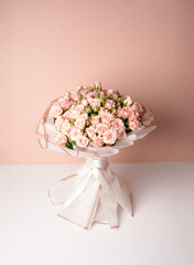 Elegant Pink Rose Bouquet