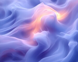 Obraz premium Abstract swirling pastel colors.